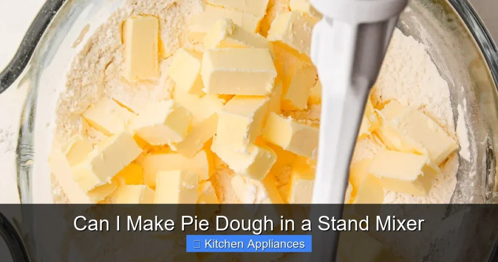 Can I Make Pie Dough in a Stand Mixer