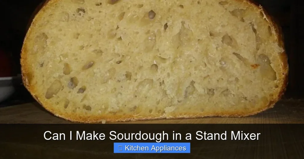 Can I Make Sourdough in a Stand Mixer
