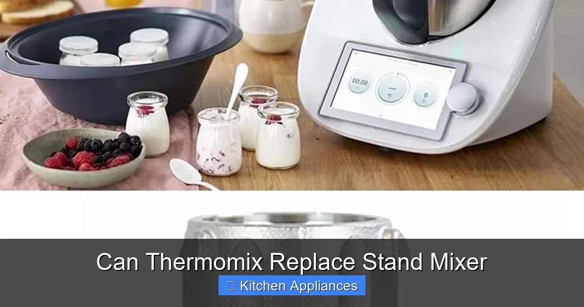 Can Thermomix Replace Stand Mixer