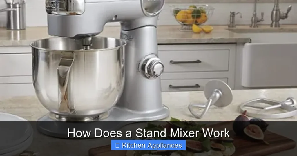 How Does a Stand Mixer Work