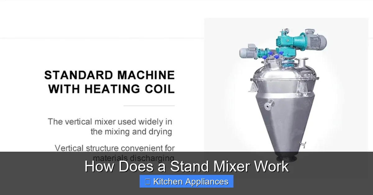 How Does a Stand Mixer Work