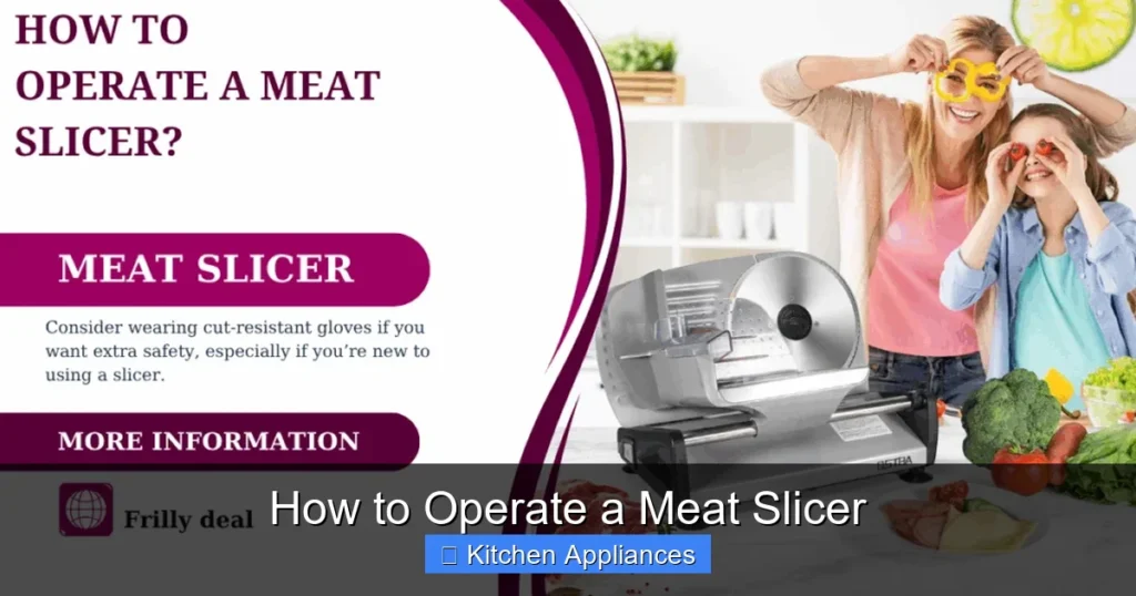How to Operate a Meat Slicer