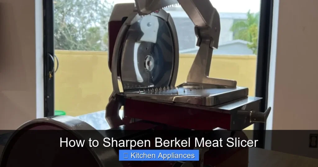 How to Sharpen Berkel Meat Slicer How to Sharpen Berkel Meat Slicer