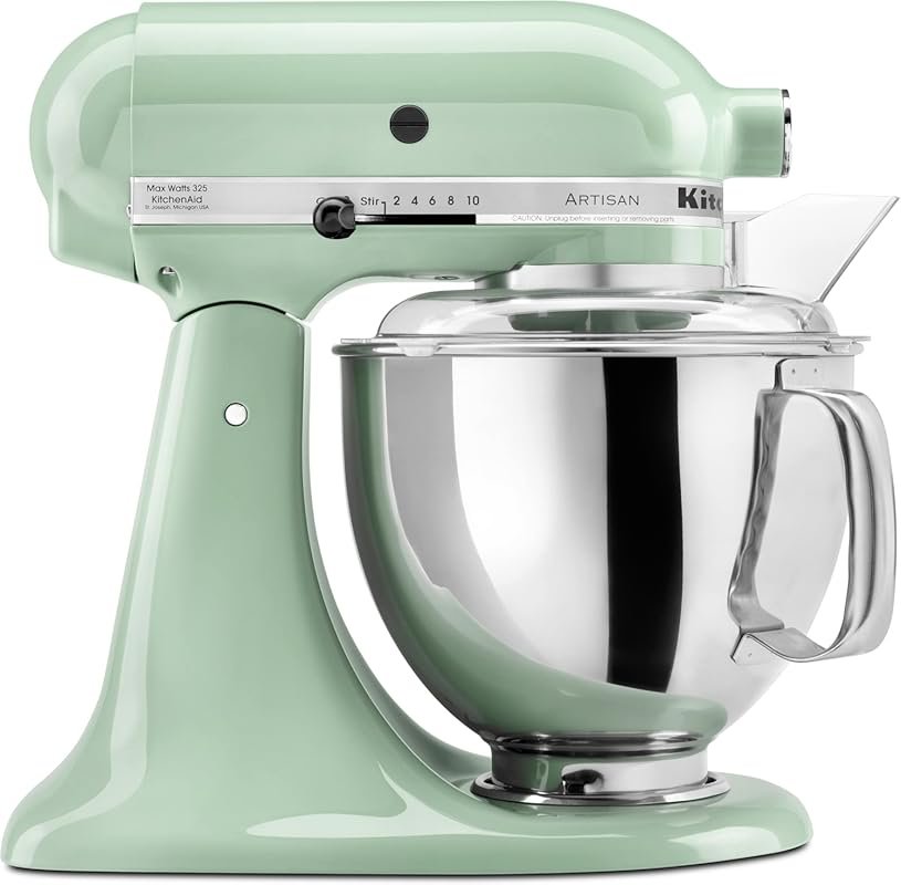 KitchenAid Artisan Series 5 Quart Tilt-Head Stand Mixer with Pouring Shield