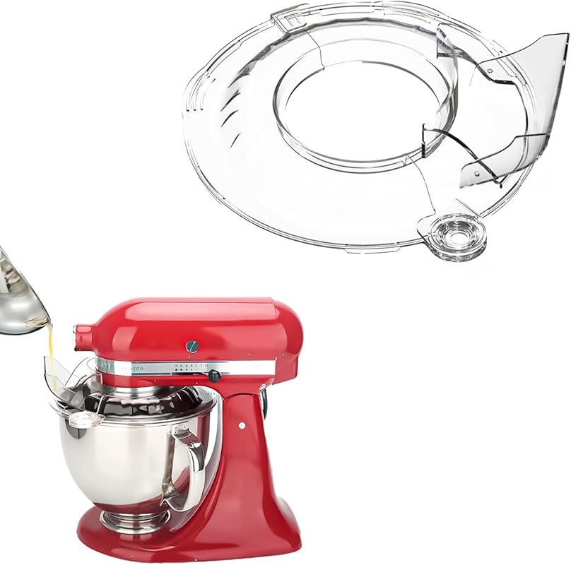 KitchenAid 4.5-5QT Tilt-Head Stainless Steel Pouring Shield and Splatt