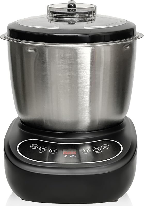 7L Electric Dough Mixer: Bread and Pizza Maker with Ferment Function, 