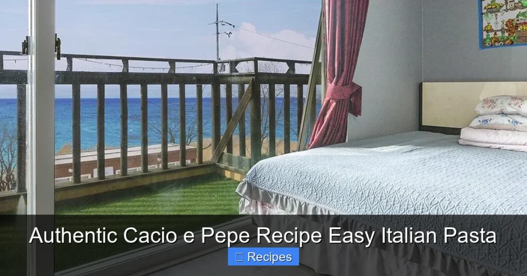 Authentic Cacio e Pepe Recipe Easy Italian Pasta