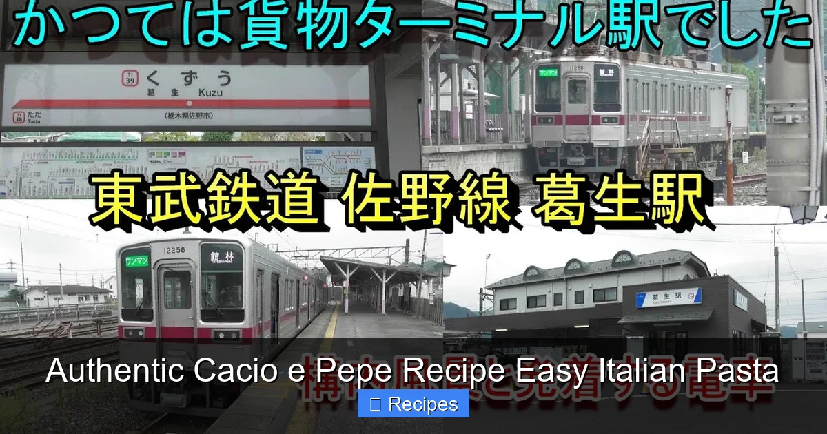Authentic Cacio e Pepe Recipe Easy Italian Pasta