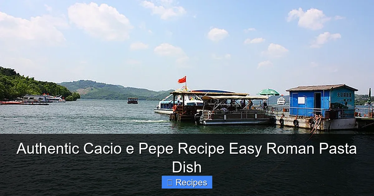 Authentic Cacio e Pepe Recipe Easy Roman Pasta Dish
