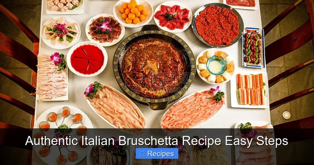 Authentic Italian Bruschetta Recipe Easy Steps