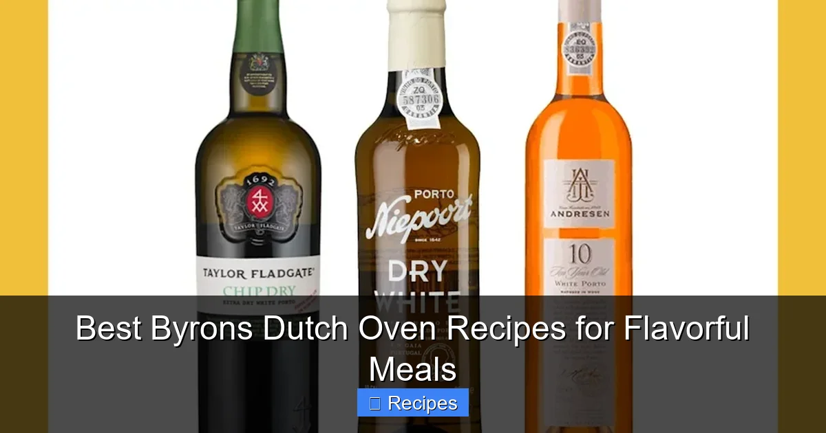 Best Byrons Dutch Oven Recipes for Flavorful Meals