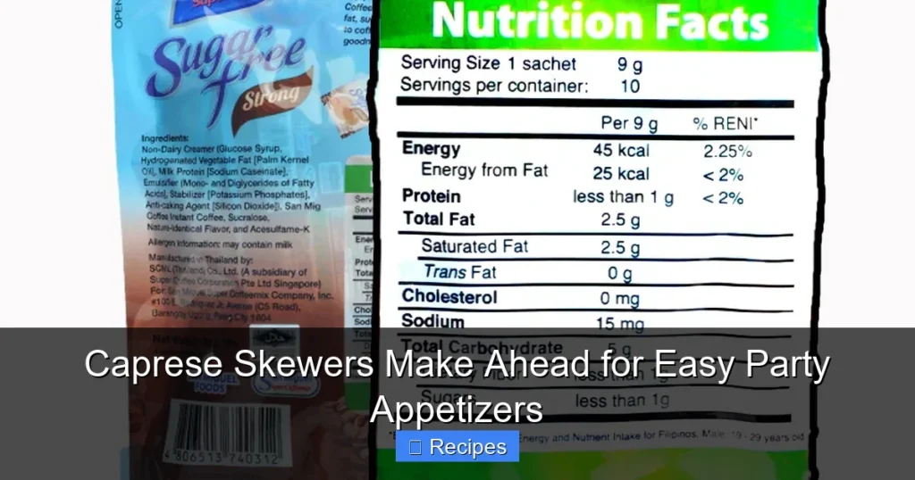 Caprese Skewers Make Ahead for Easy Party Appetizers