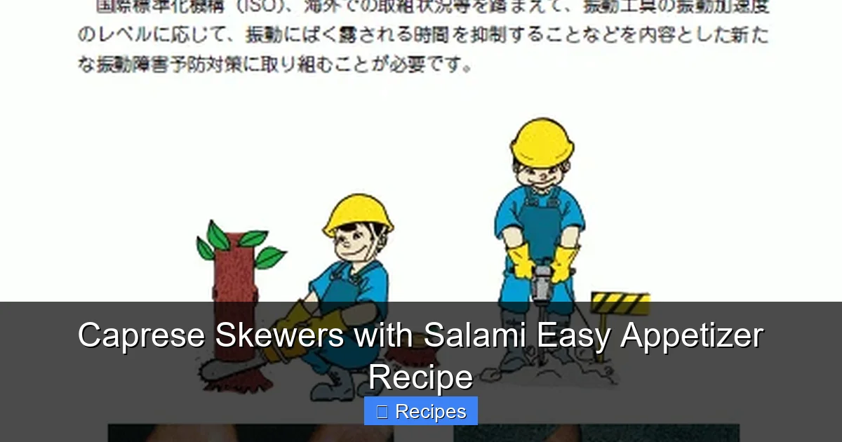 Caprese Skewers with Salami Easy Appetizer Recipe