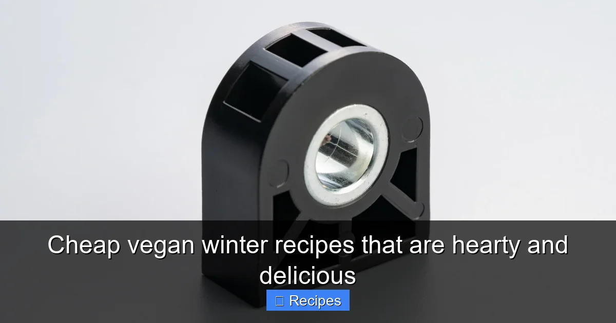 Cheap vegan winter recipes that are hearty and delicious