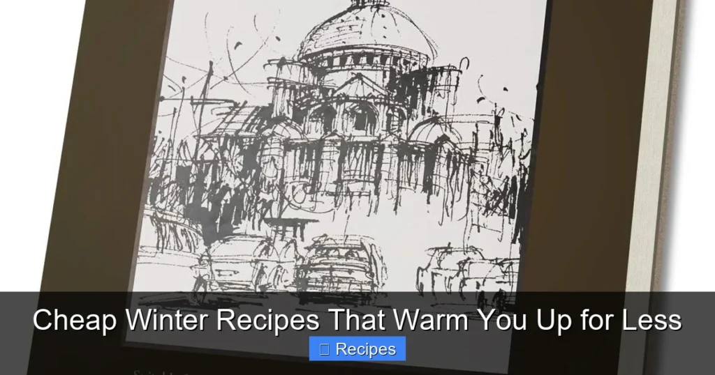 Cheap Winter Recipes That Warm You Up for Less