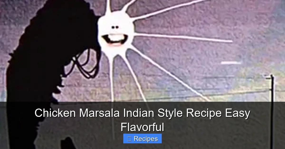 Chicken Marsala Indian Style Recipe Easy Flavorful