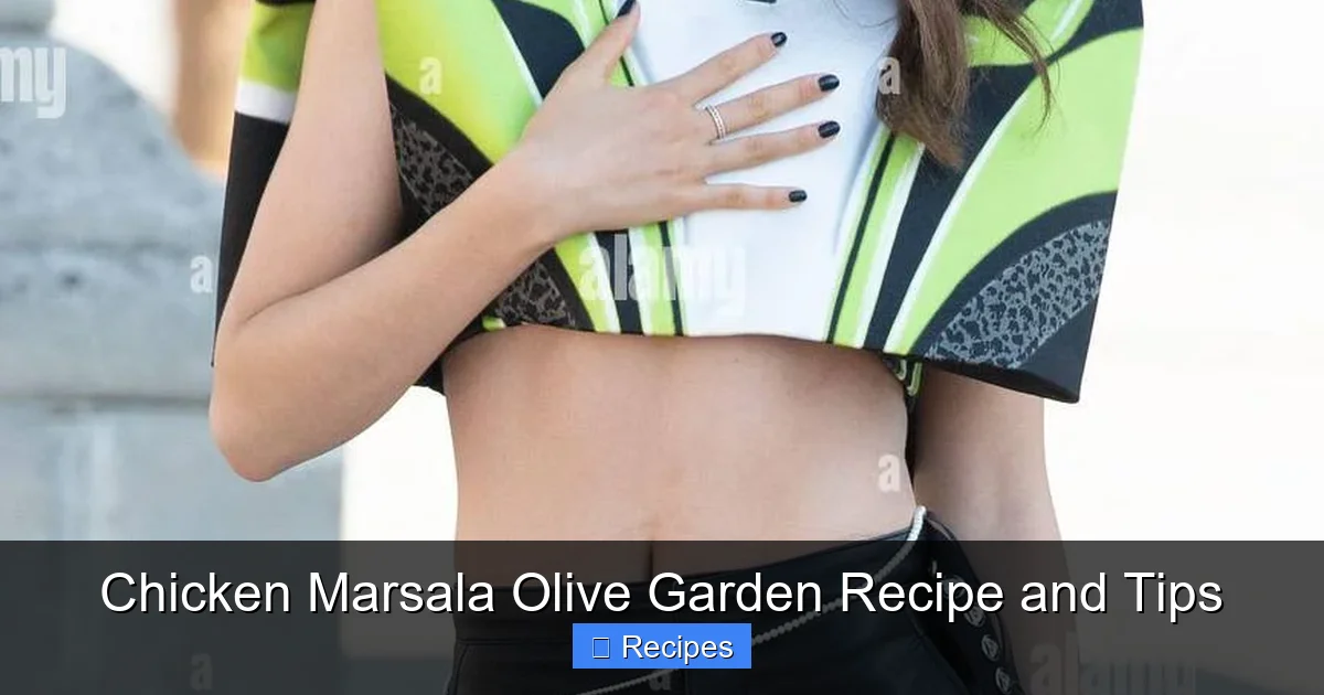 Chicken Marsala Olive Garden Recipe and Tips