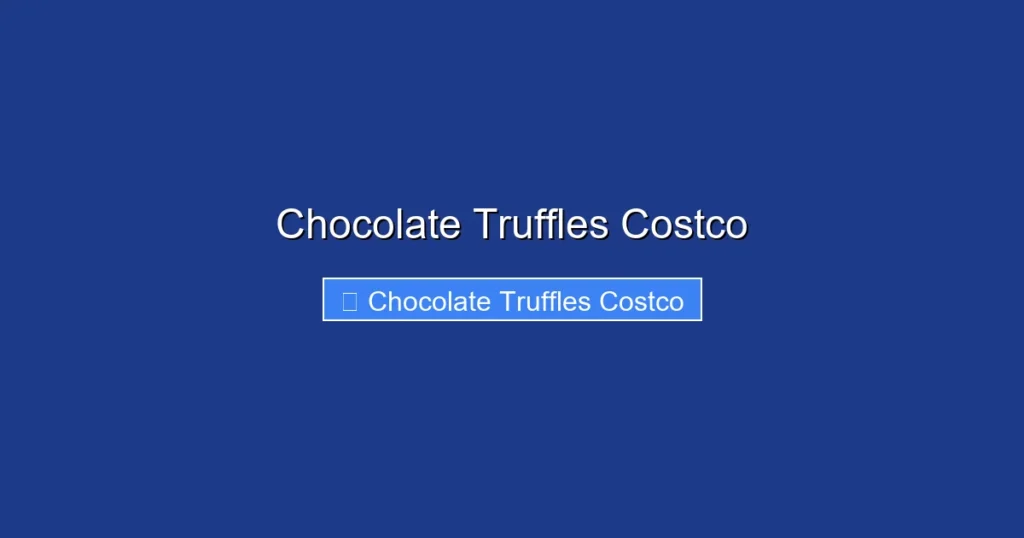 Chocolate Truffles Costco Chocolate Truffles Costco
