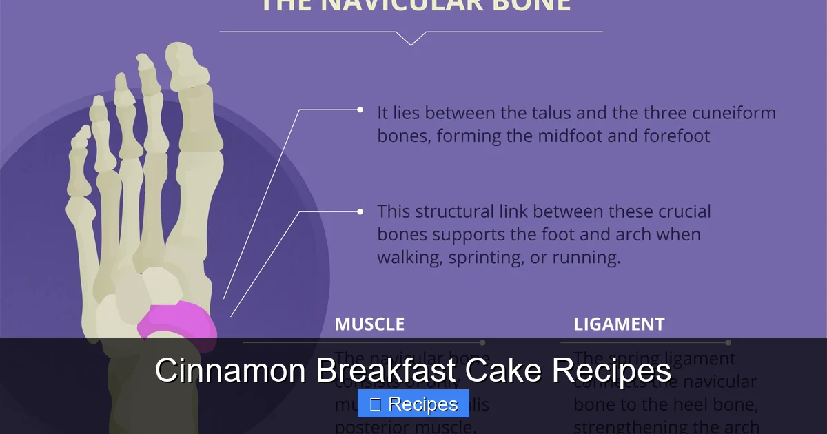 Cinnamon Breakfast Cake Recipes