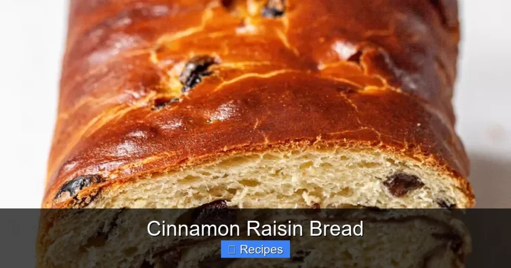 Cinnamon Raisin Bread