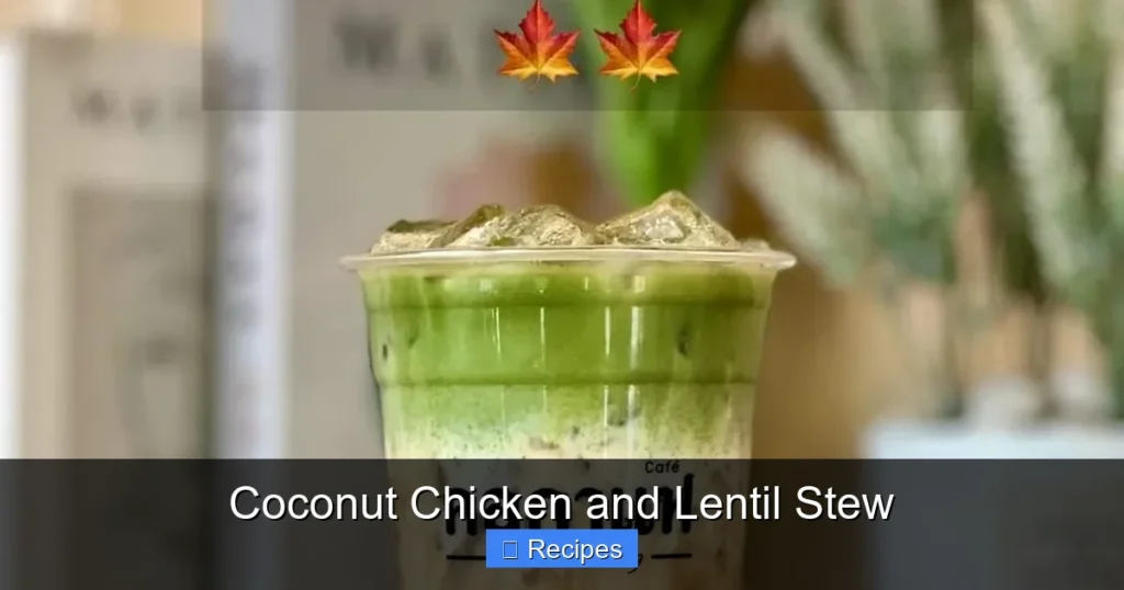 Coconut Chicken and Lentil Stew
