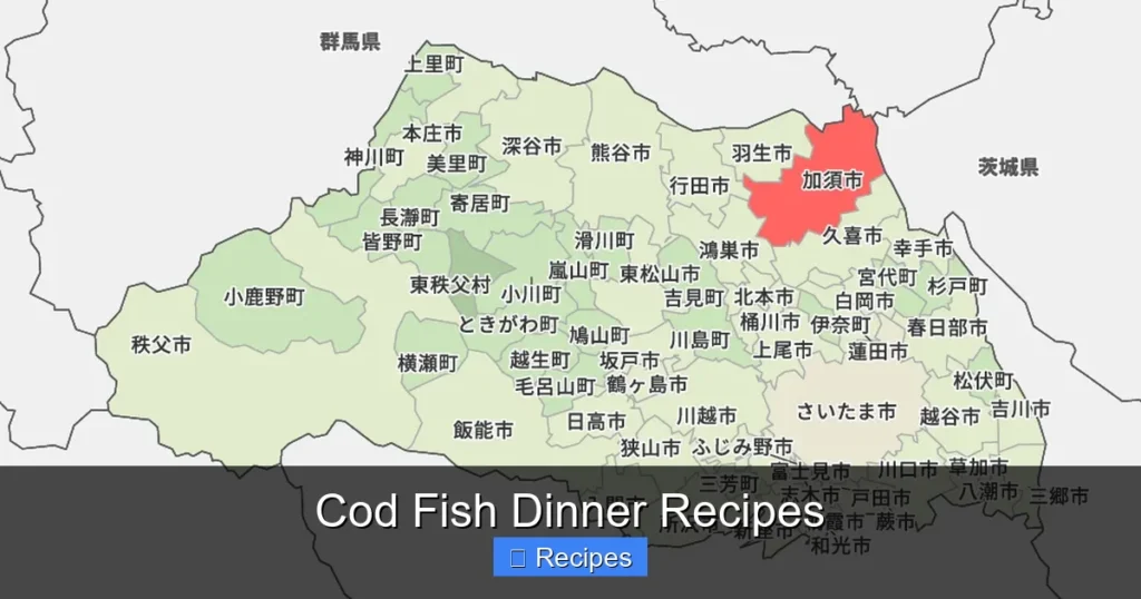 Cod Fish Dinner Recipes