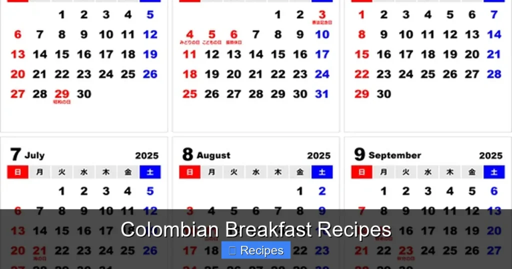 Colombian Breakfast Recipes
