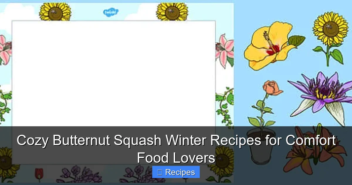 Cozy Butternut Squash Winter Recipes for Comfort Food Lovers