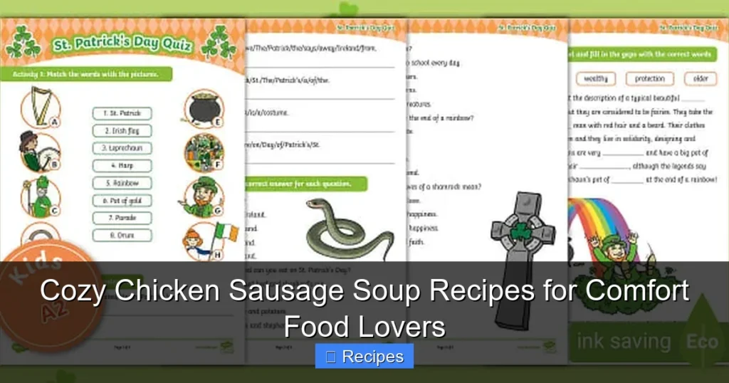 Cozy Chicken Sausage Soup Recipes for Comfort Food Lovers Cozy Chicken Sausage Soup Recipes for Comfort Food Lovers