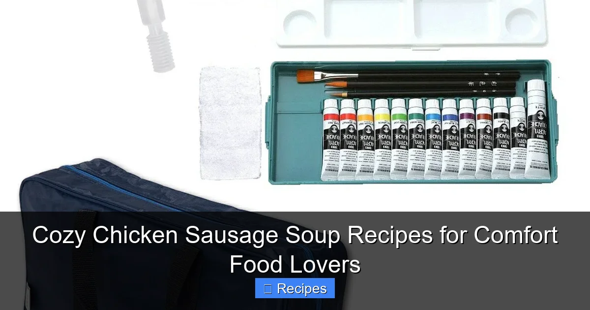 Cozy Chicken Sausage Soup Recipes for Comfort Food Lovers