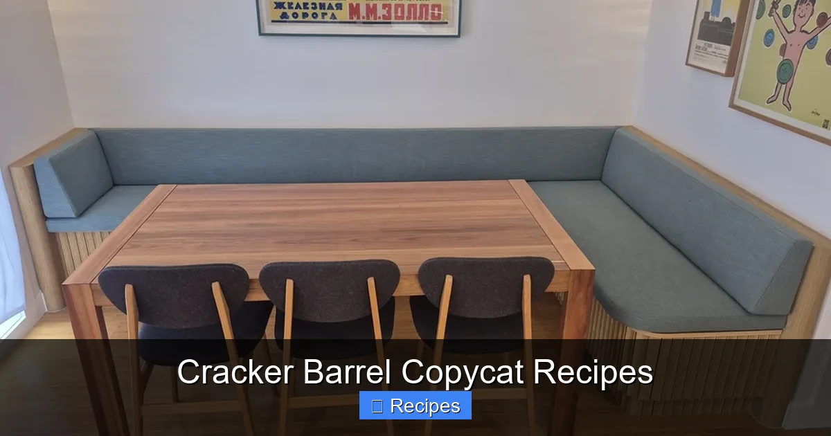 Cracker Barrel Copycat Recipes