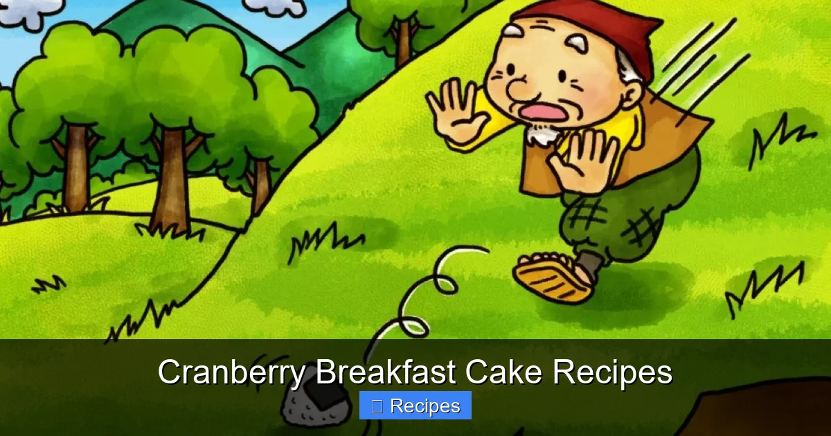 Cranberry Breakfast Cake Recipes