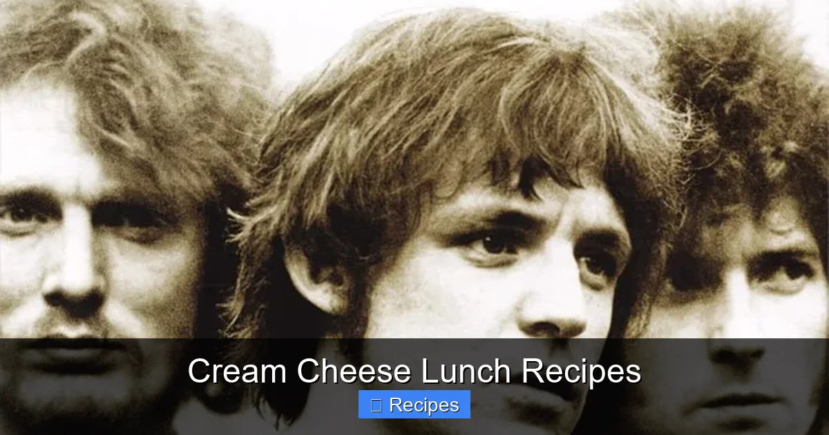 Cream Cheese Lunch Recipes