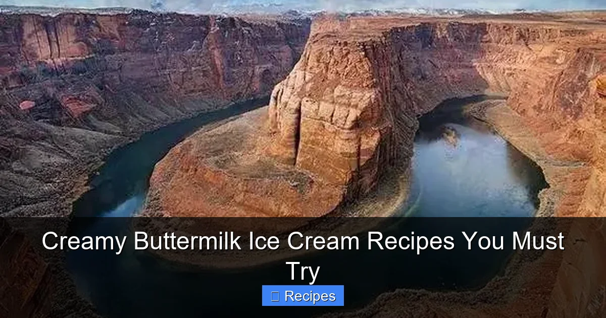 Creamy Buttermilk Ice Cream Recipes You Must Try