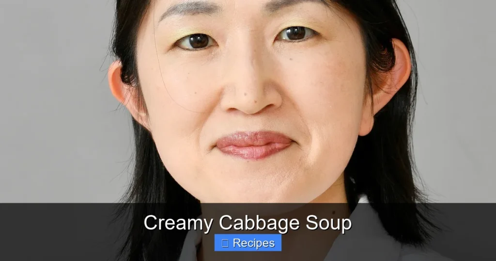 Creamy Cabbage Soup