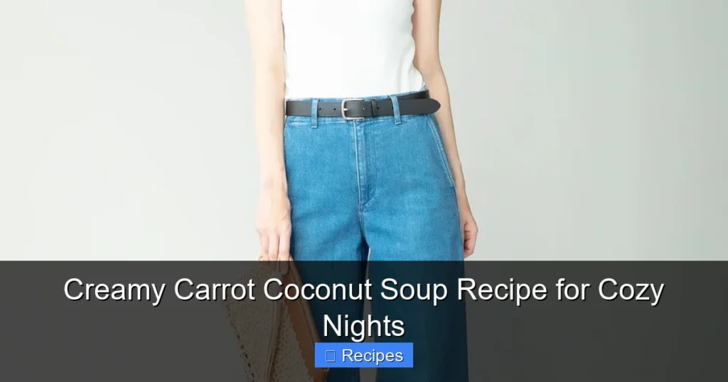 Creamy Carrot Coconut Soup Recipe for Cozy Nights