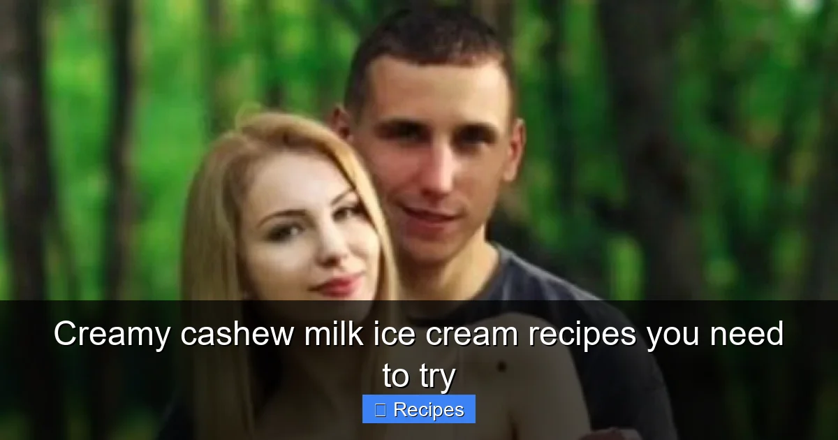 Creamy cashew milk ice cream recipes you need to try