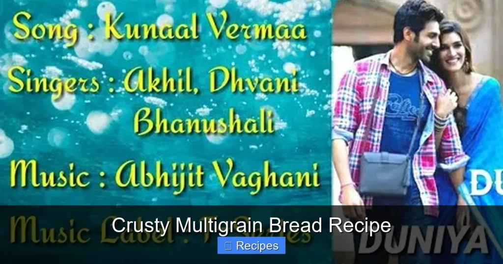Crusty Multigrain Bread Recipe