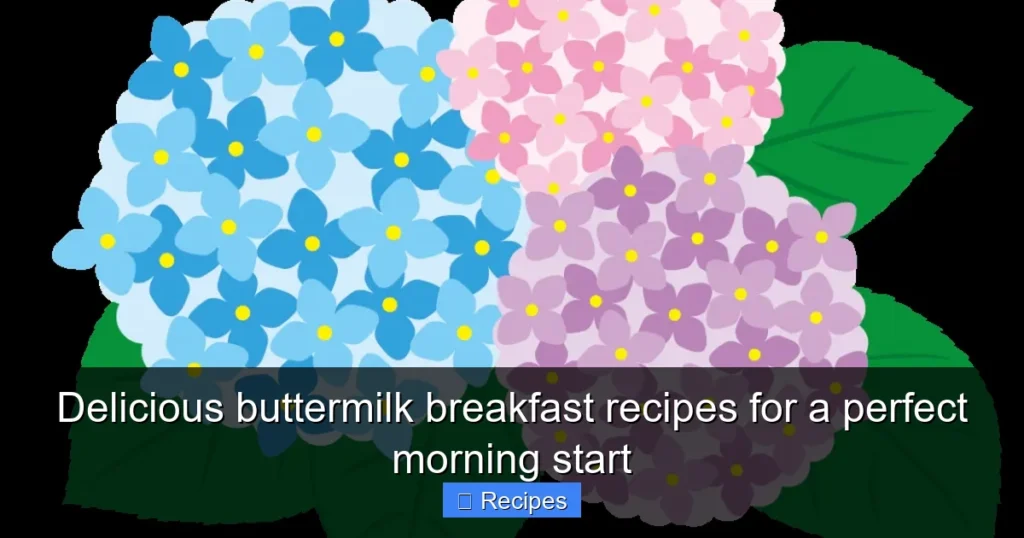 Delicious buttermilk breakfast recipes for a perfect morning start