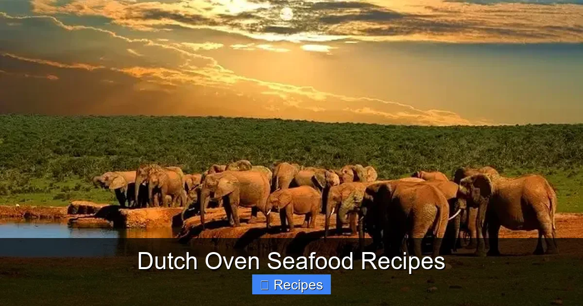 Dutch Oven Seafood Recipes