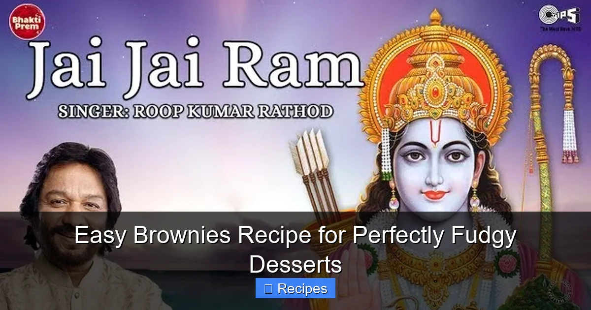 Easy Brownies Recipe for Perfectly Fudgy Desserts