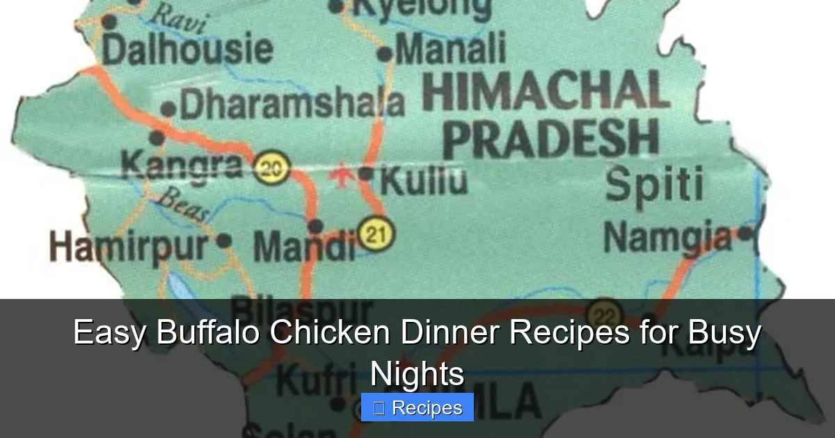 Easy Buffalo Chicken Dinner Recipes for Busy Nights