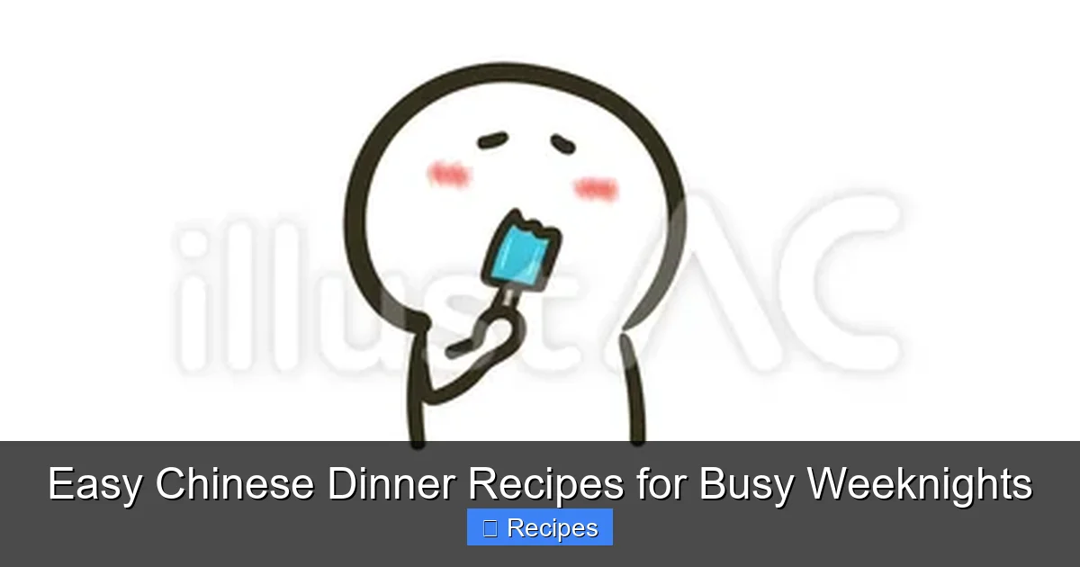 Easy Chinese Dinner Recipes for Busy Weeknights