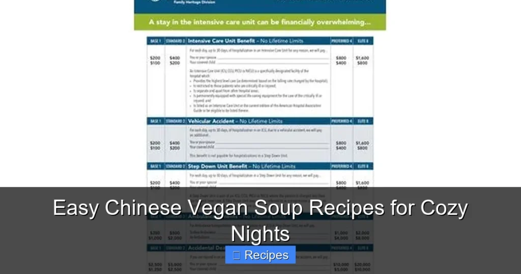 Easy Chinese Vegan Soup Recipes for Cozy Nights