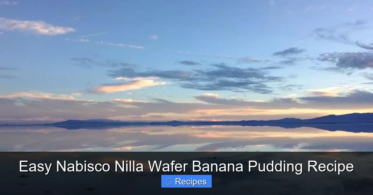 Easy Nabisco Nilla Wafer Banana Pudding Recipe