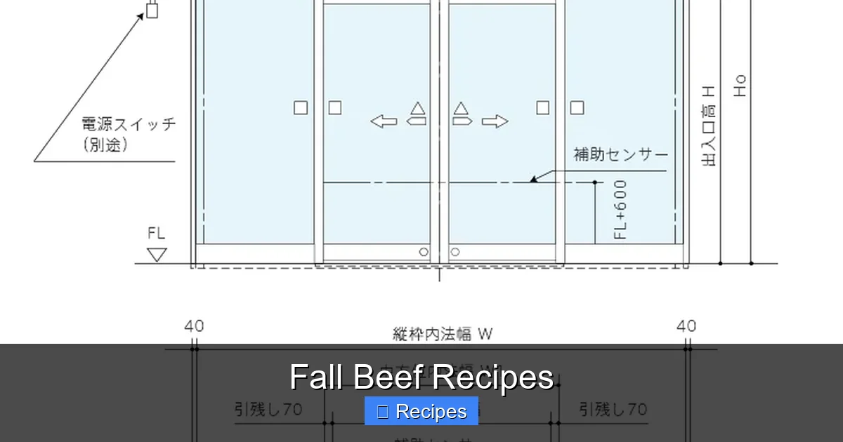 Fall Beef Recipes