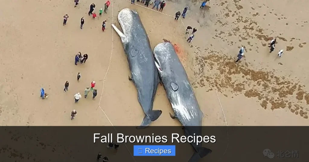 Fall Brownies Recipes