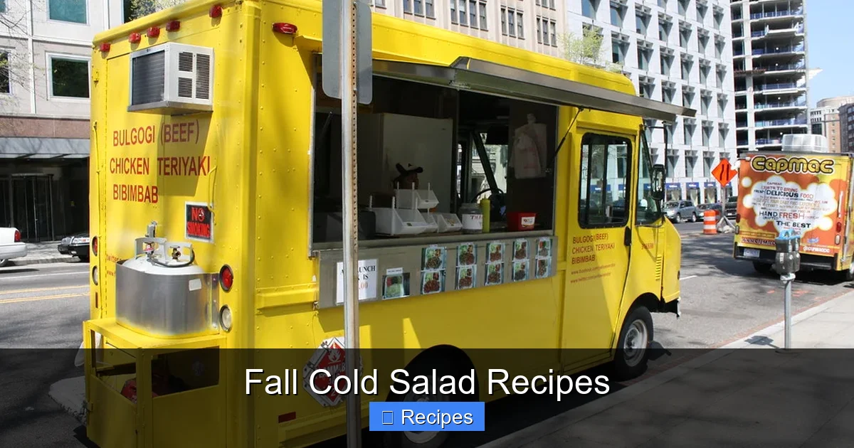 Fall Cold Salad Recipes