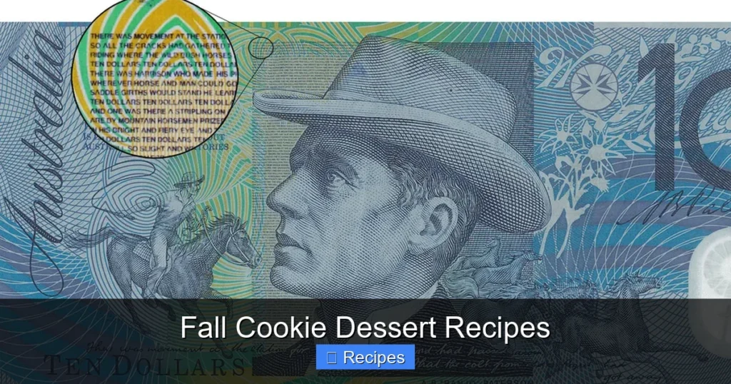 Fall Cookie Dessert Recipes