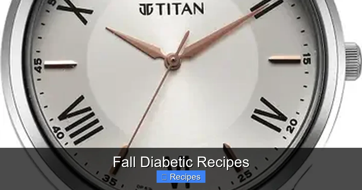 Fall Diabetic Recipes